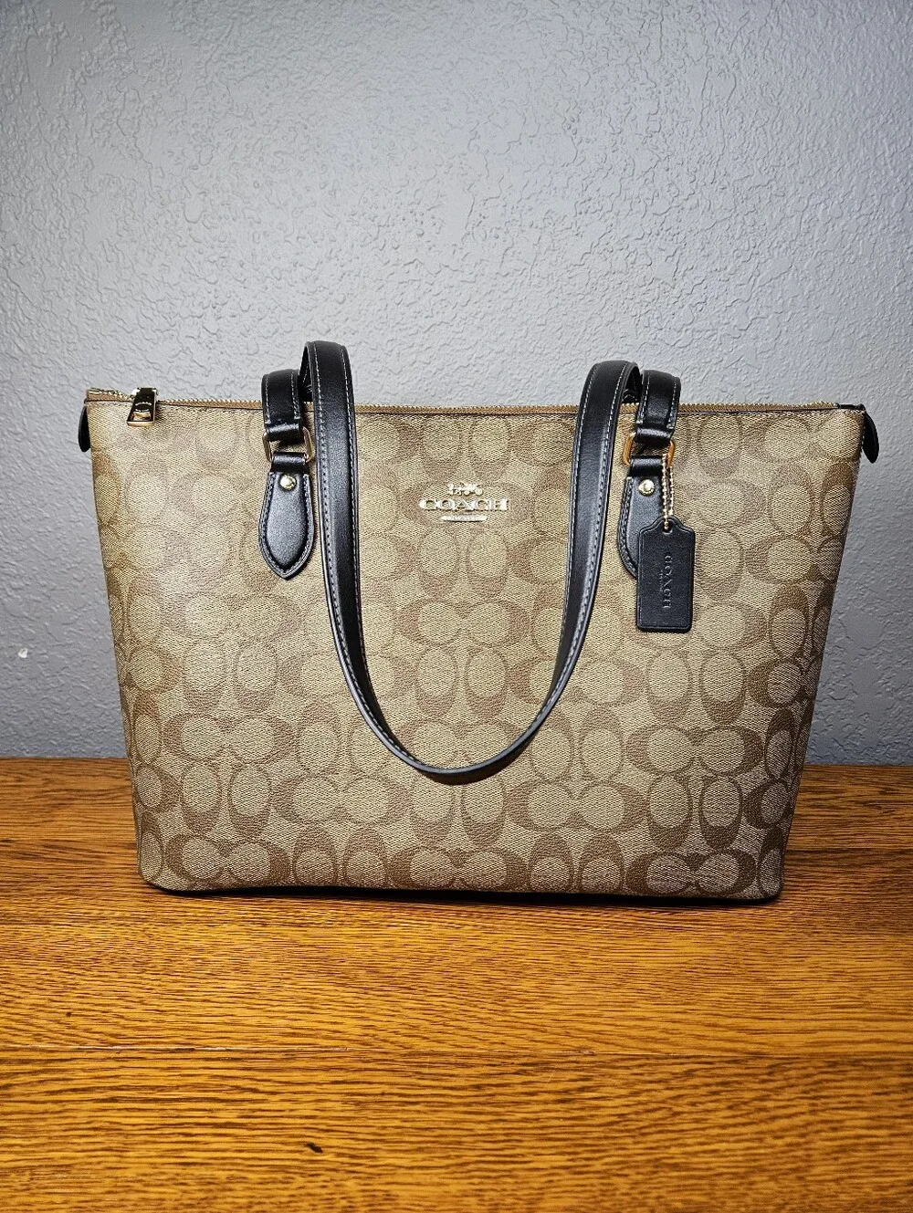 Coach Gallery Tote in Signature Canvas